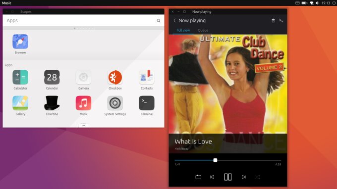 Taming Unity 8, screenshot 2