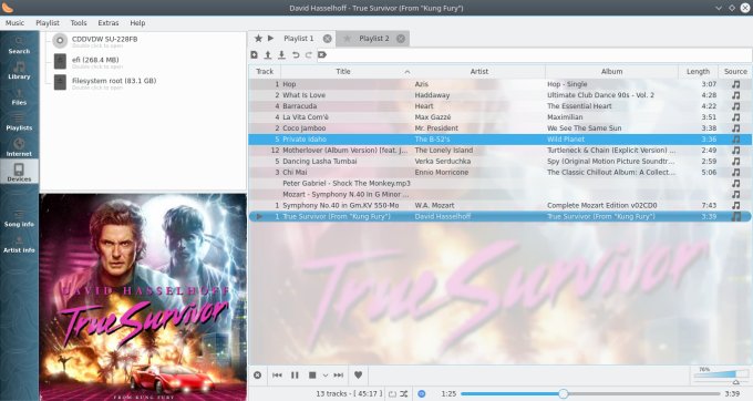 Song with correct tags