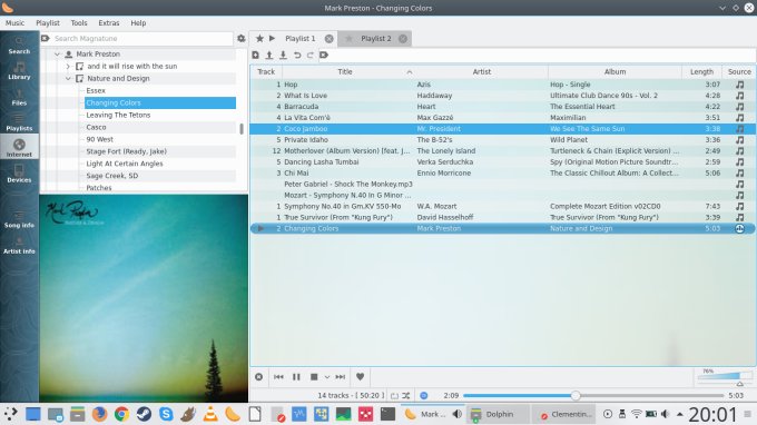 Streaming online music