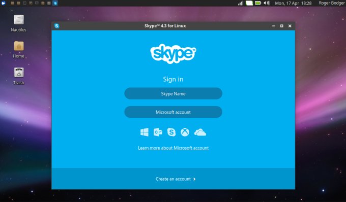 Skype works