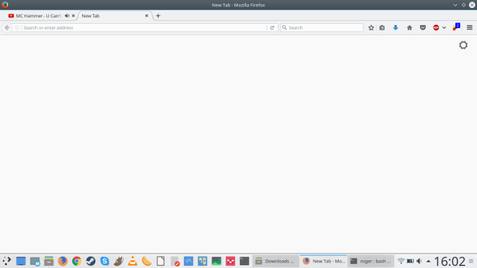 Main interface, native look