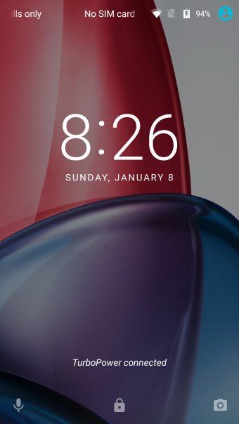 Charging, TurboPower enabled