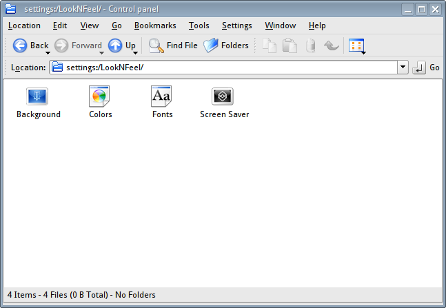 Control Panel, locked