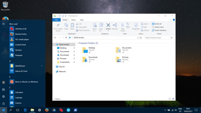 After update, unchanged