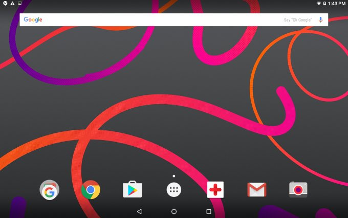 Android running, very nice