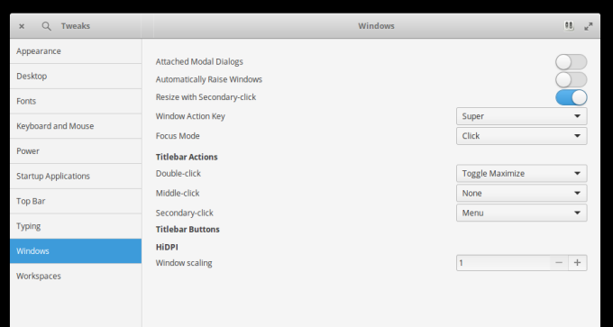 No minimize button option