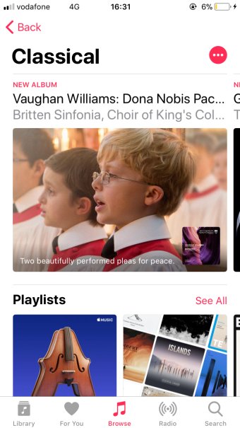 Music, odd recommendation