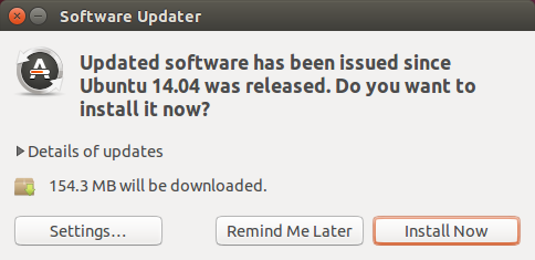 Updates, offered right away