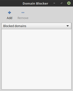 Nanny, domain blocker