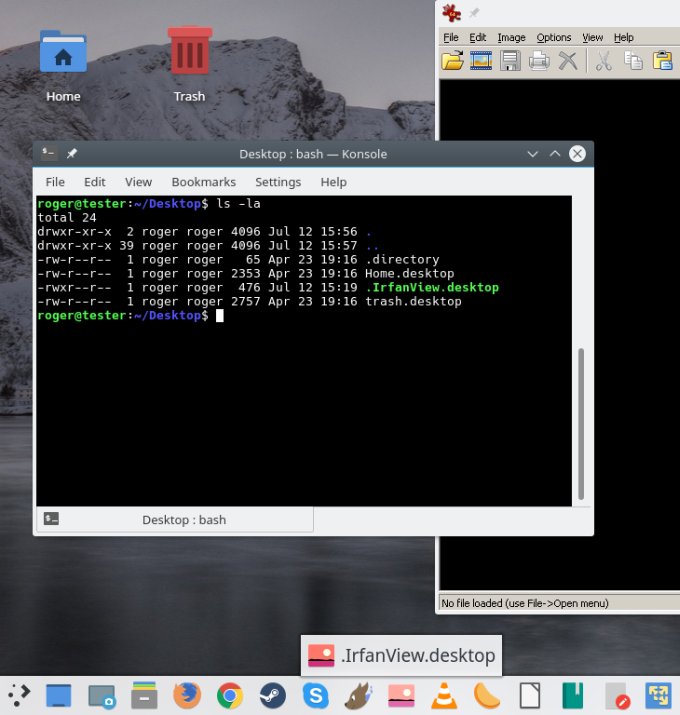 Hidden launcher, works, zoomed