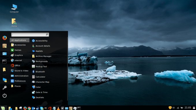Cinnamon, Windows 10 theme
