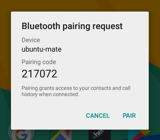 Android, BT auto-pairing request