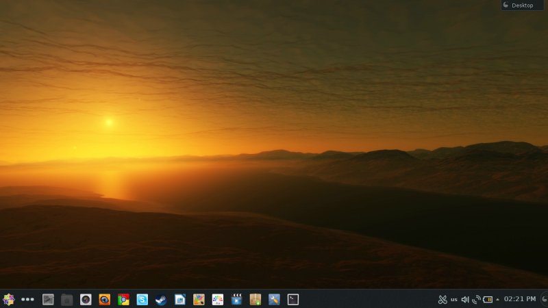 KDE desktop