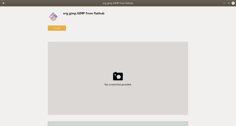 Install GIMP
