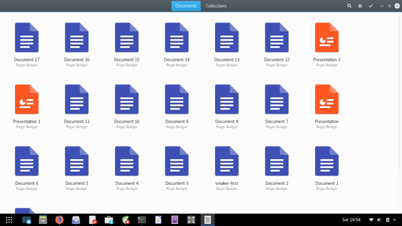 Documents, from online account