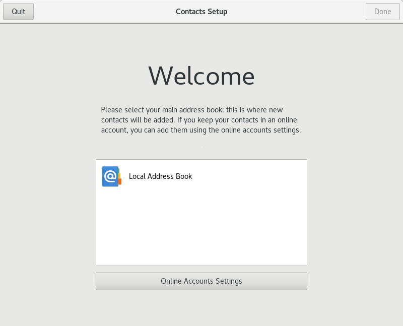 Contacts, no online added