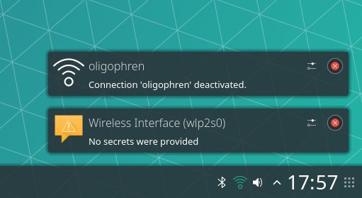 Wireless error