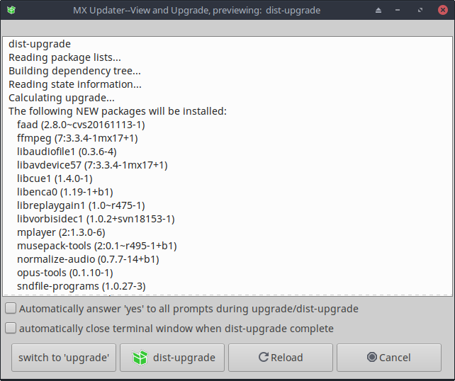 Updates, auto-prompted