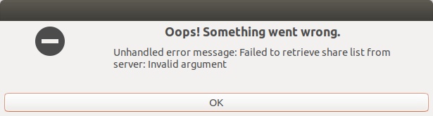 Ubuntu, Samba does not work