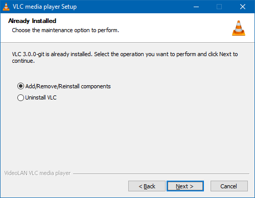 Git version, installed aleady