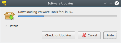 Downloading VMware Tools