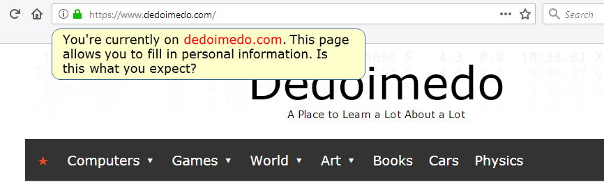 Info form popup mockup