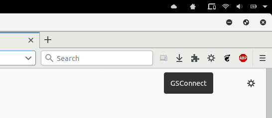 Browser add-on, installed