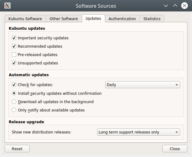 Scaling, Software utility not affected by changes
