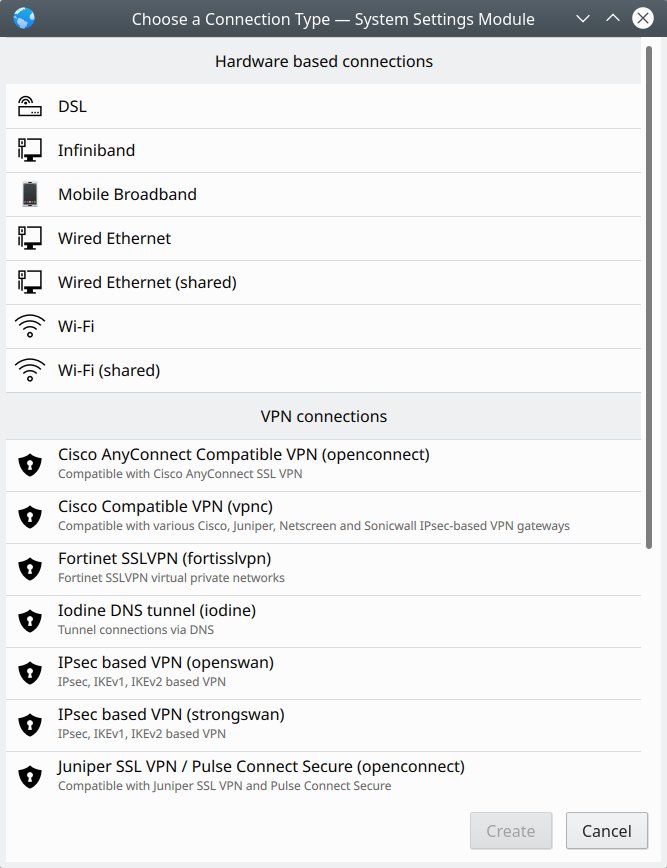 VPN setup