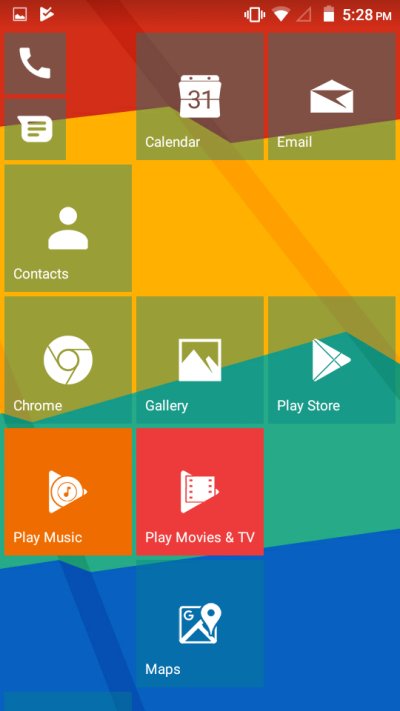 Launcher 10, running