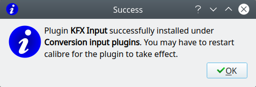 Plugin installed