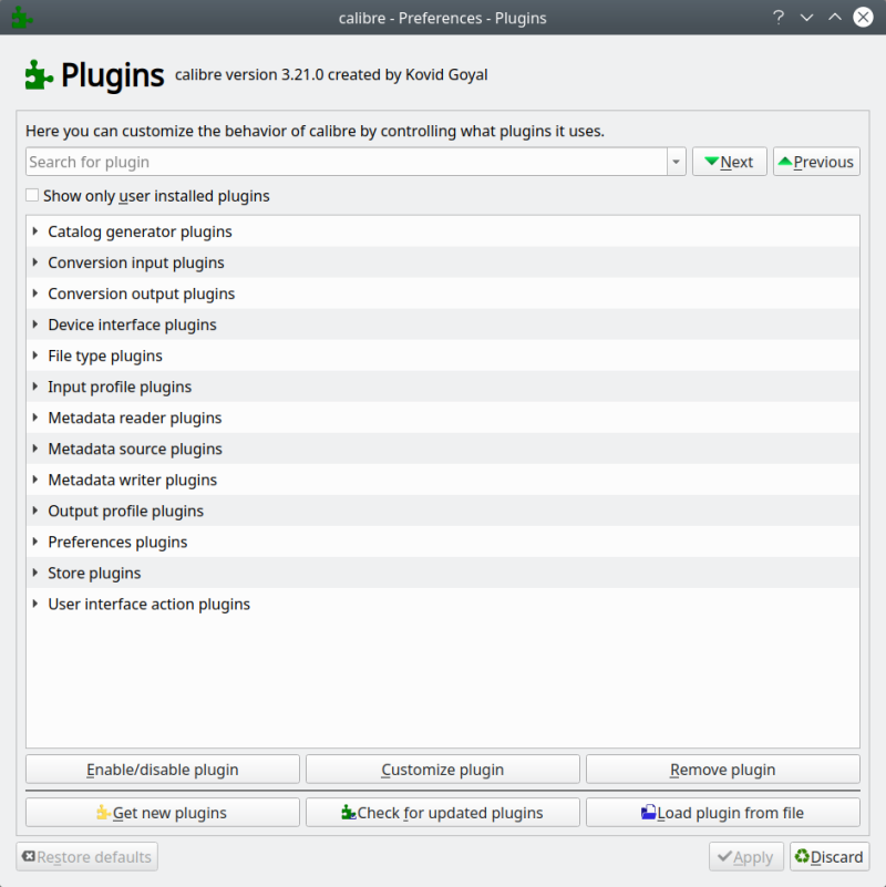 Plugins