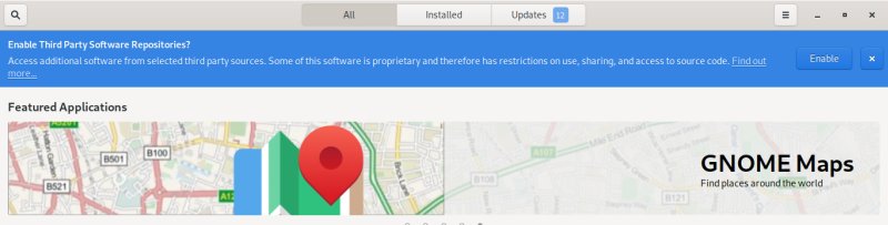 Enable third-party repos