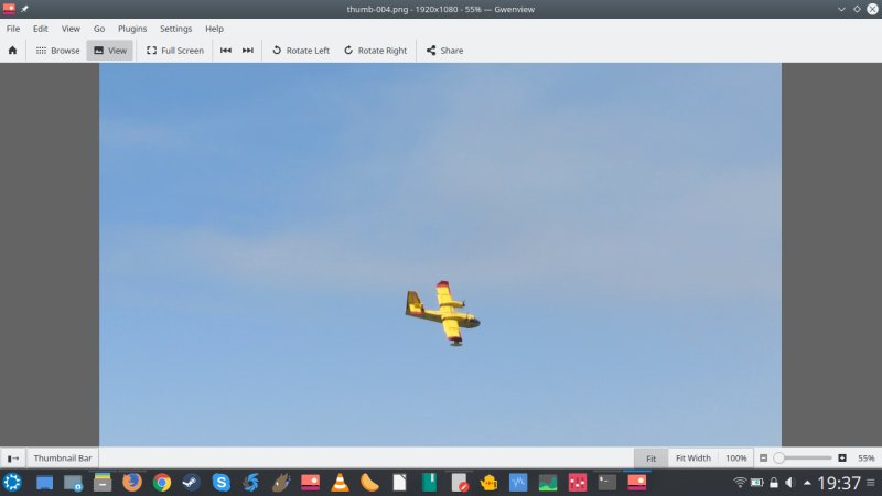 Images extracted from a video