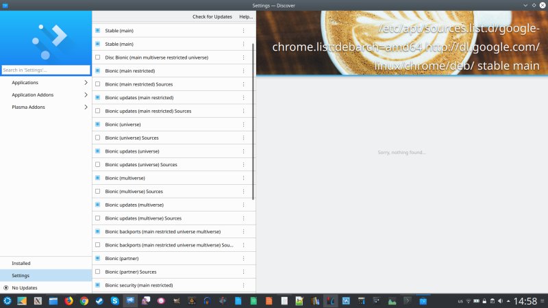 Discover, improvements