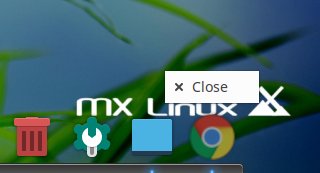 Chrome, cannot pin icon