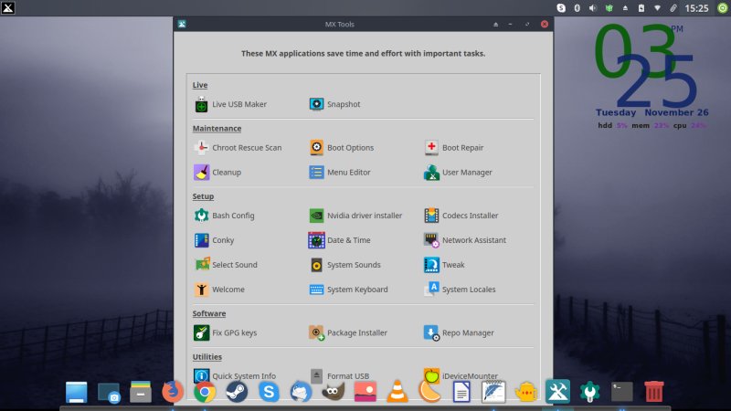 Tools app does not fix the screen
