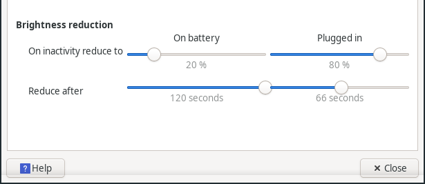 Horizontal line and slider overlap