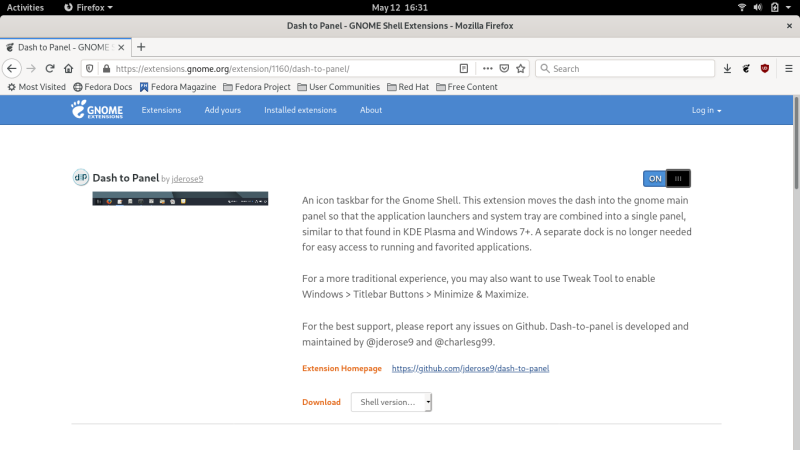 D2P installed, not active