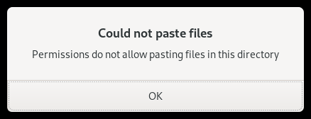 Paste error