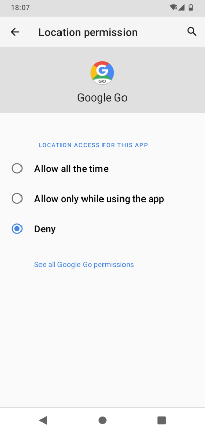 Permissions, more