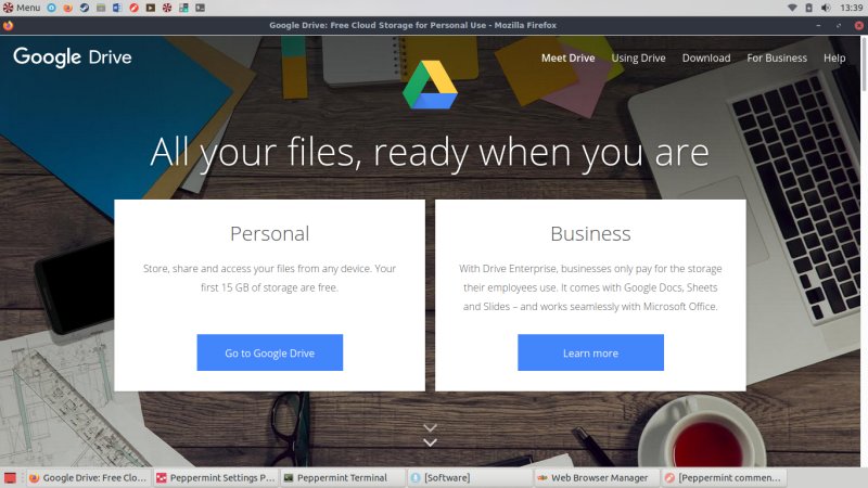 Google Drive launcher