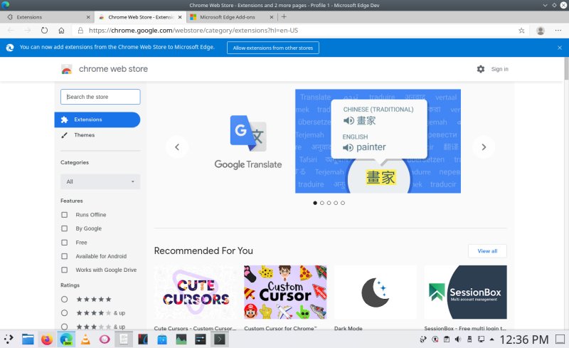 Allow external stores