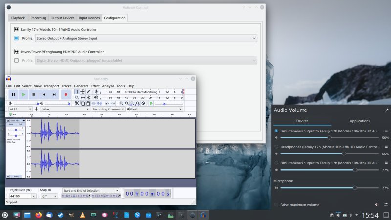 Audio works correctly now