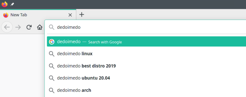 Firefox theme, wrong