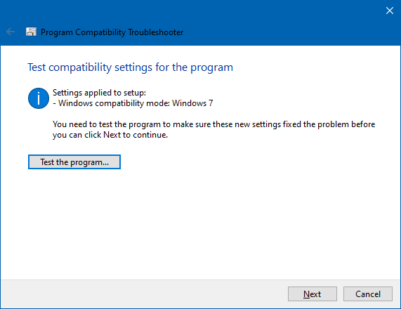 Easy Printer Manager, compatibility mode