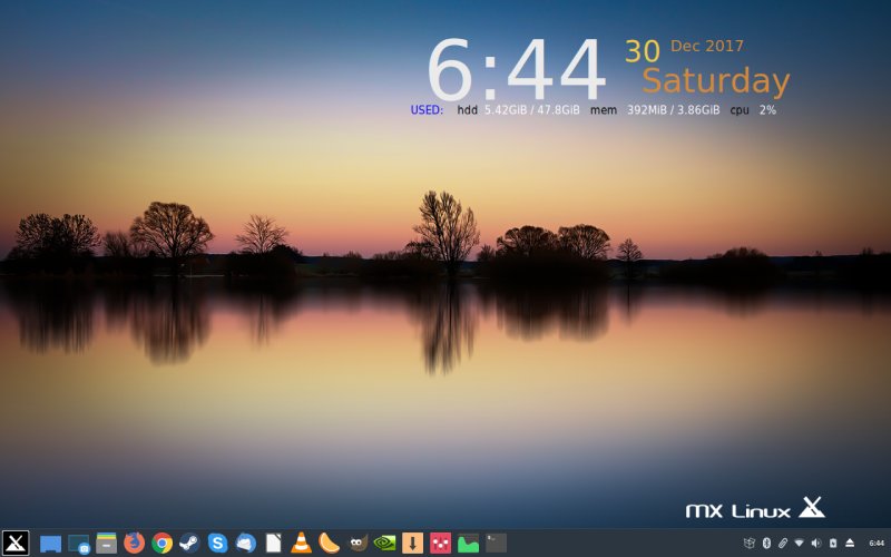 MX Linux MX-17 Horizon