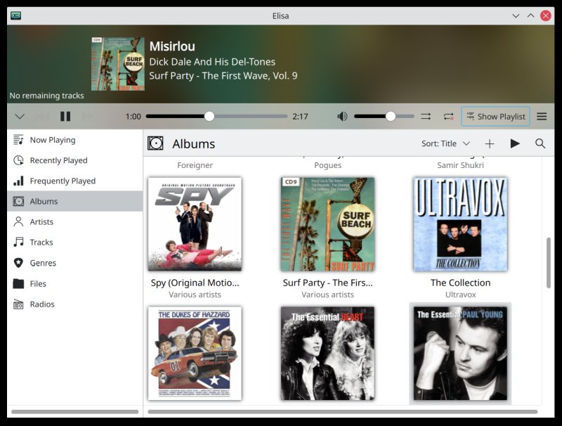 Elisa, horizontal scrollbars