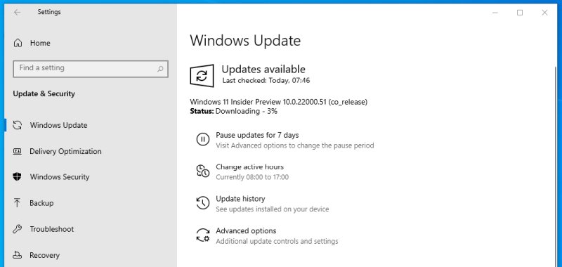 Windows 11 installing