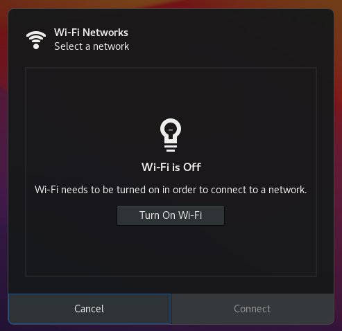 Wi-Fi not connected
